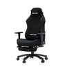 AndaSeat Luna Pro Series Gaming Chair with Footrest - Black Fabric