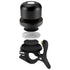Powerology Bicycle and Scooter Bell with AirTag Mount - Black
