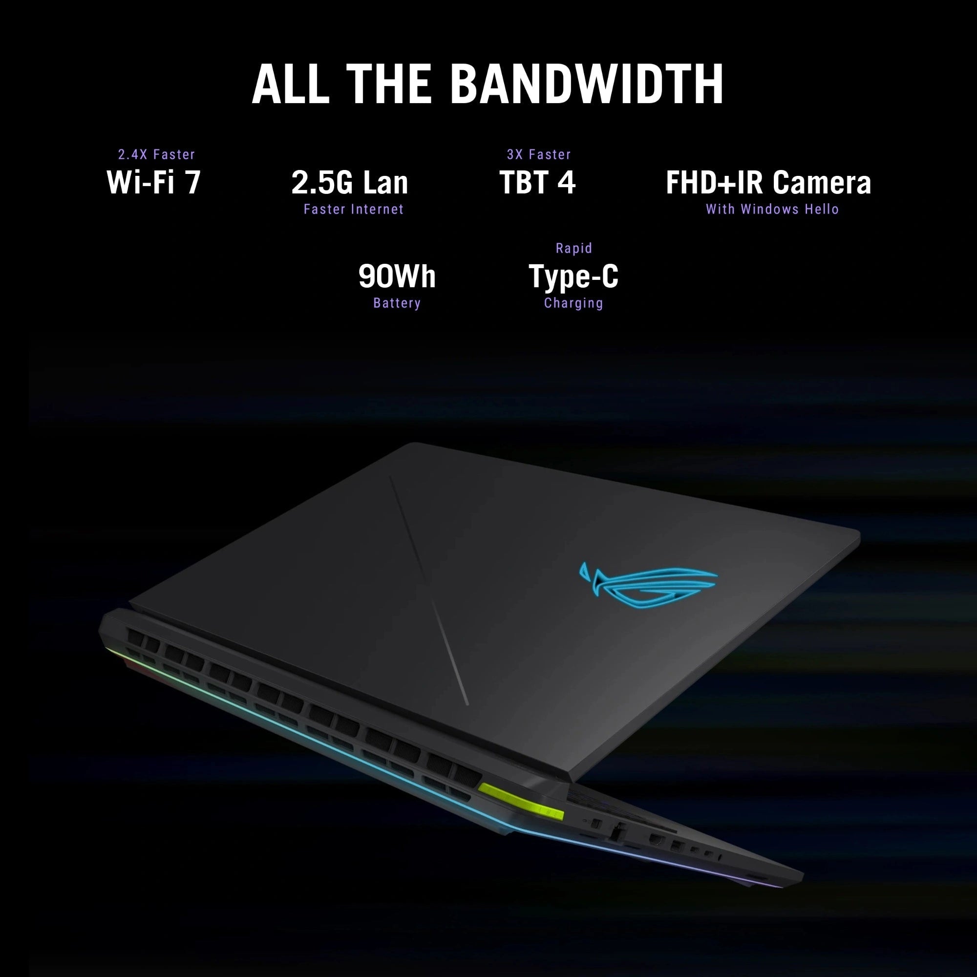 ASUS ROG Strix - 16" 2.5K WQXGA / RTX 5070 8GB VGA / i9 / 32GB / 1TB (NVMe M.2 SSD) / GrayIT CareLaptops