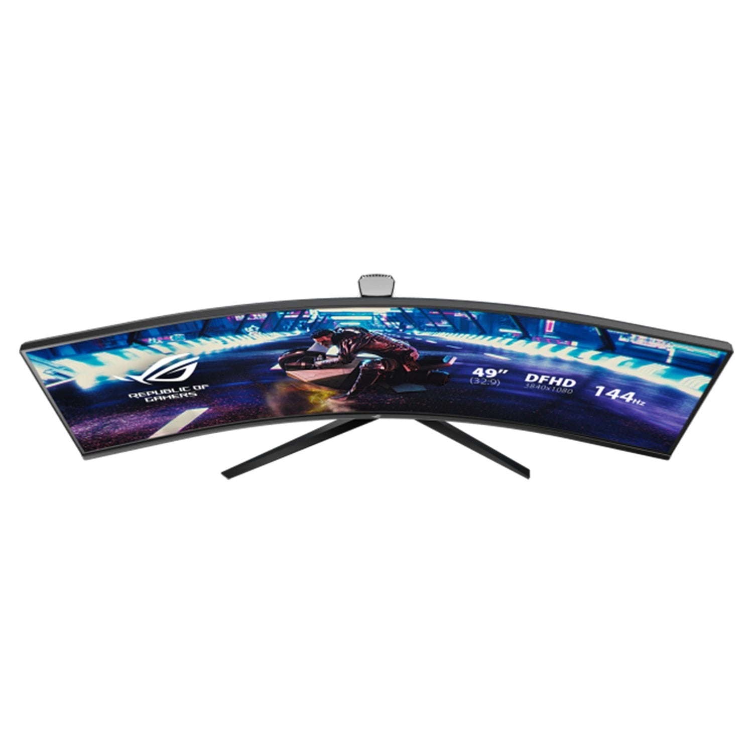 ASUS XG49VQ ROG Strix Ultra - Wide HDR Curved Monitor - 49" Double FHD Fast IPS / 1ms / 144Hz / USB - C / HDMI 2.0 / DP / Speakers / 3YWIT CareMonitor