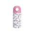 BestSub 12oz/360ml Sublimation Kids Stainless Steel Water Bottle with Plastic Straw & Pink Cap - WhiteIT CareBottles