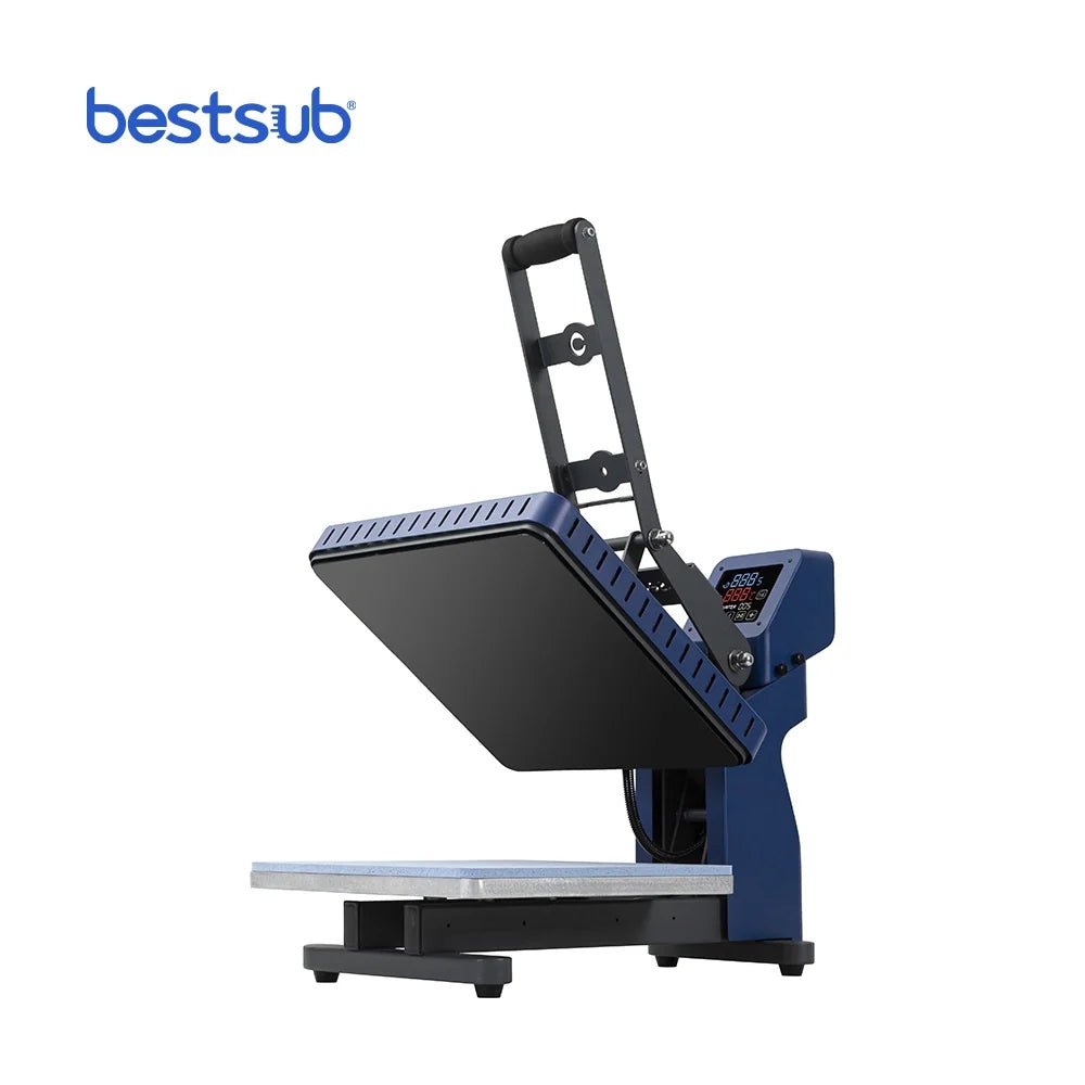 BestSub Manual Flat Heat Press – 40 x 50 cm / Seychelles BlueIT CareManual Heat Press