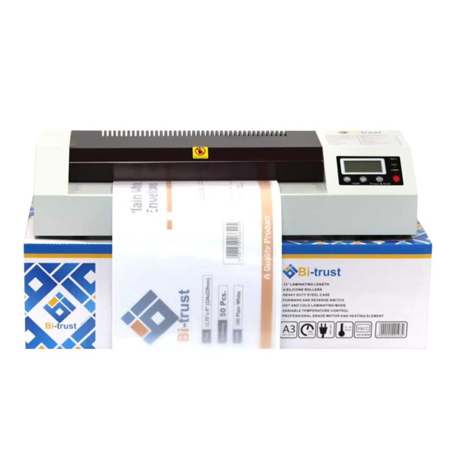 Bi - Trust BT - 320M A3 Professional Laminator – 320mm / 660mm/min SpeedIT CareLaminating Machine