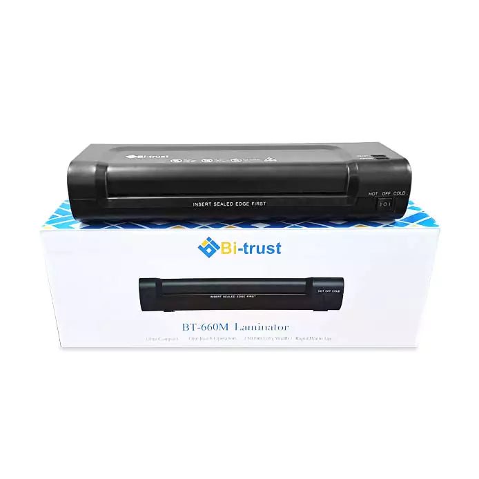 Bi - Trust BT - 660M A4 Lamination Machine – Hot & Cold / 0.5mm Max Thickness / 330WIT CareLaminating Machine