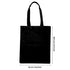 Plain Cotton Tote Bag Vertical – 15.2 in x 13.8 in/ Available in White or Black/ Printing not Included