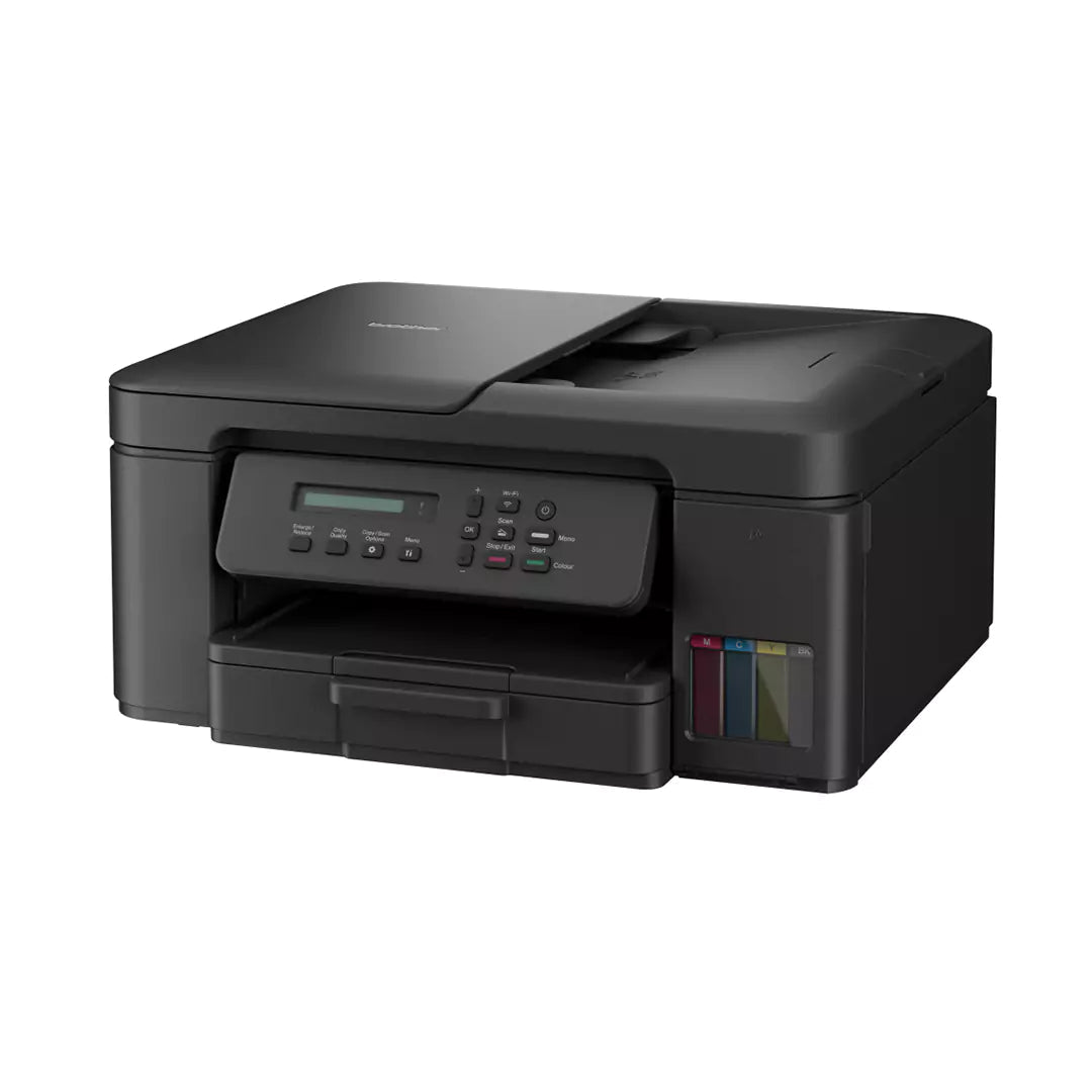 Brother Ink Tank DCP - T730DW AIO - 16ipm / 6000dpi / A4 / USB / Wi - Fi / Color Inkjet - PrinterIT CareInk Tank Printers