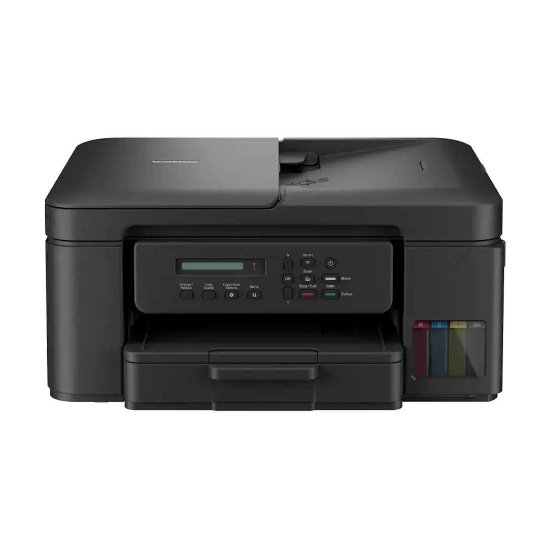 Brother Ink Tank DCP - T730DW AIO - 16ipm / 6000dpi / A4 / USB / Wi - Fi / Color Inkjet - PrinterIT CareInk Tank Printers
