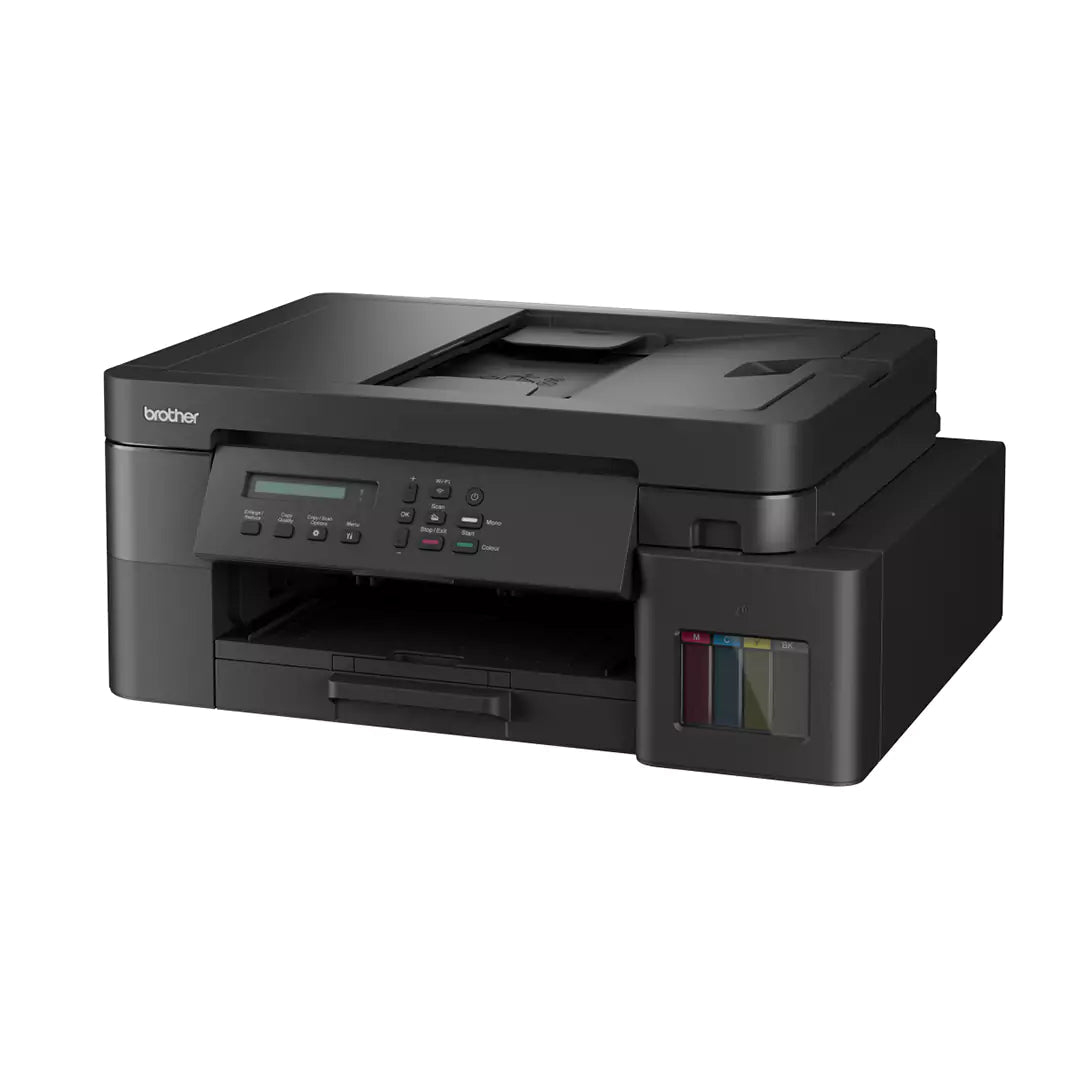 Brother Ink Tank DCP - T830DW AIO - 17ipm / 6000dpi / A4 / USB / Wi - Fi / Color Inkjet - PrinterIT CareInk Tank Printers
