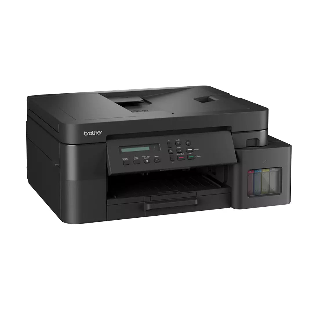 Brother Ink Tank DCP - T830DW AIO - 17ipm / 6000dpi / A4 / USB / Wi - Fi / Color Inkjet - PrinterIT CareInk Tank Printers
