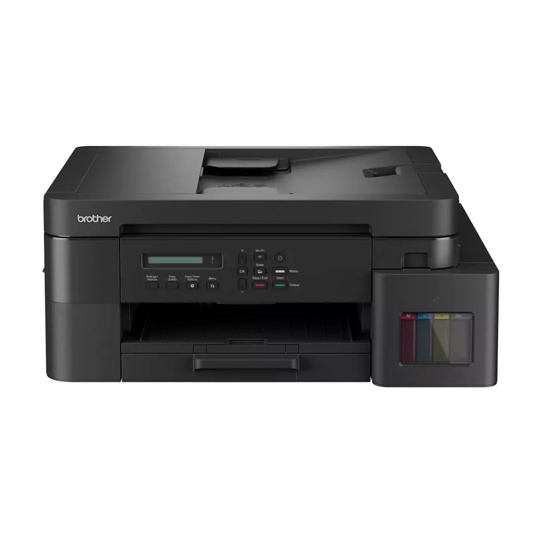 Brother Ink Tank DCP - T830DW AIO - 17ipm / 6000dpi / A4 / USB / Wi - Fi / Color Inkjet - PrinterIT CareInk Tank Printers