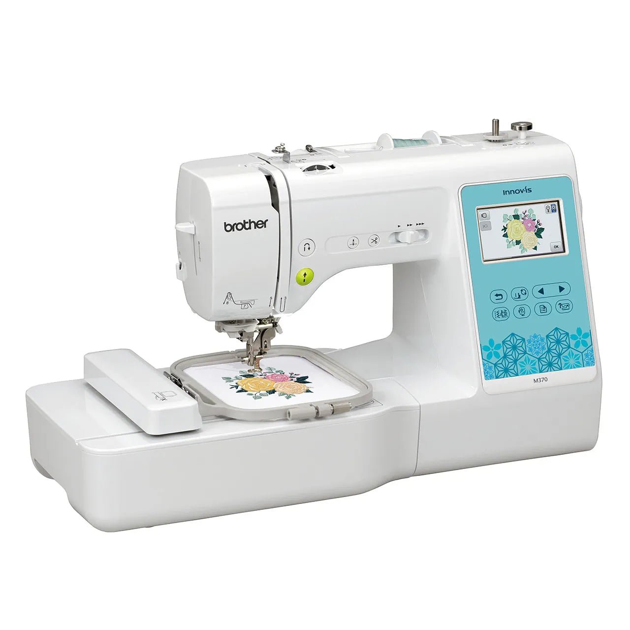 Brother Innov - is M370 Sewing, Quilting & Embroidery Machine - 10cm x 10cm Embroidery Area / LCD Touchscreen / USB / Wireless ConnectivityIT CareEmbroidery Machine