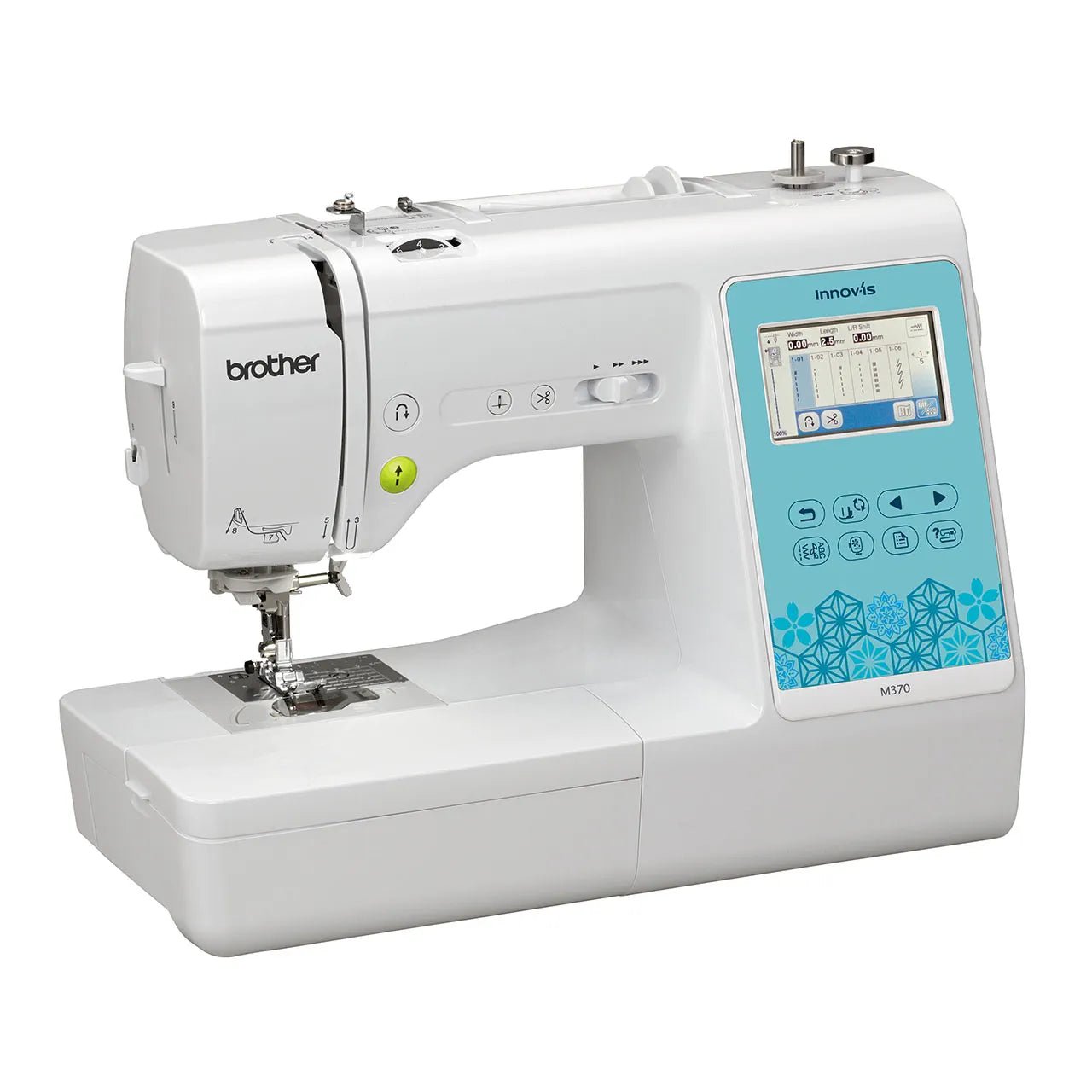 Brother Innov - is M370 Sewing, Quilting & Embroidery Machine - 10cm x 10cm Embroidery Area / LCD Touchscreen / USB / Wireless ConnectivityIT CareEmbroidery Machine