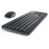 Dell KM3322W Wireless Keyboard and Mouse - 2.40GHz / Optical / 1000dpi / Wireless / Black / Arabic/English Keys - Keyboard & Mouse Combo