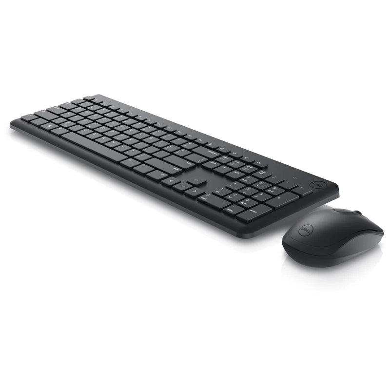 Dell KM3322W Wireless Keyboard and Mouse - 2.40GHz / Optical / 1000dpi / Wireless / Black / Arabic/English Keys - Keyboard & Mouse Combo