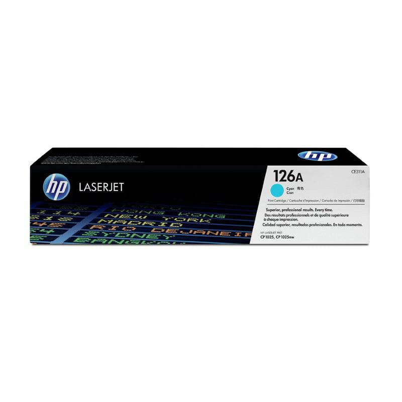 HP 126A Cyan Color - (CE311A)