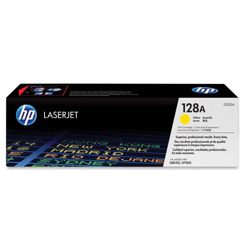 HP 128A أصفر ملون 128A - (CE322A)