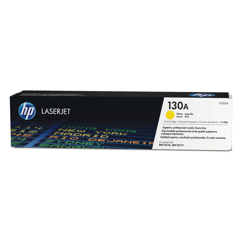 HP 130A Yellow Color Toner Cartridge - (CF352A)