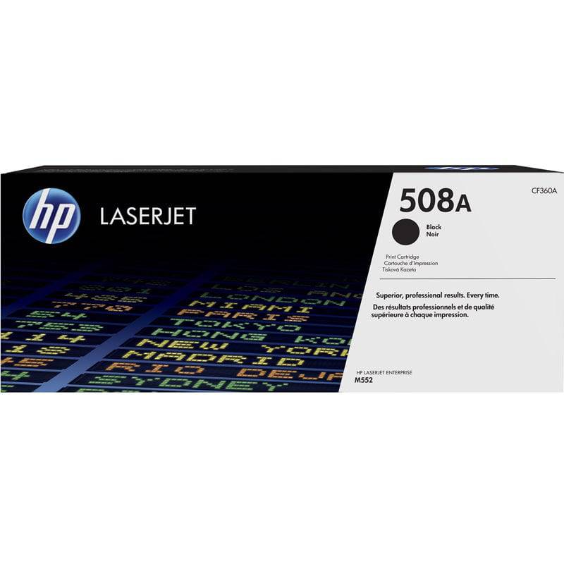 HP 508A Black Color Toner Cartridge - (CF360A)