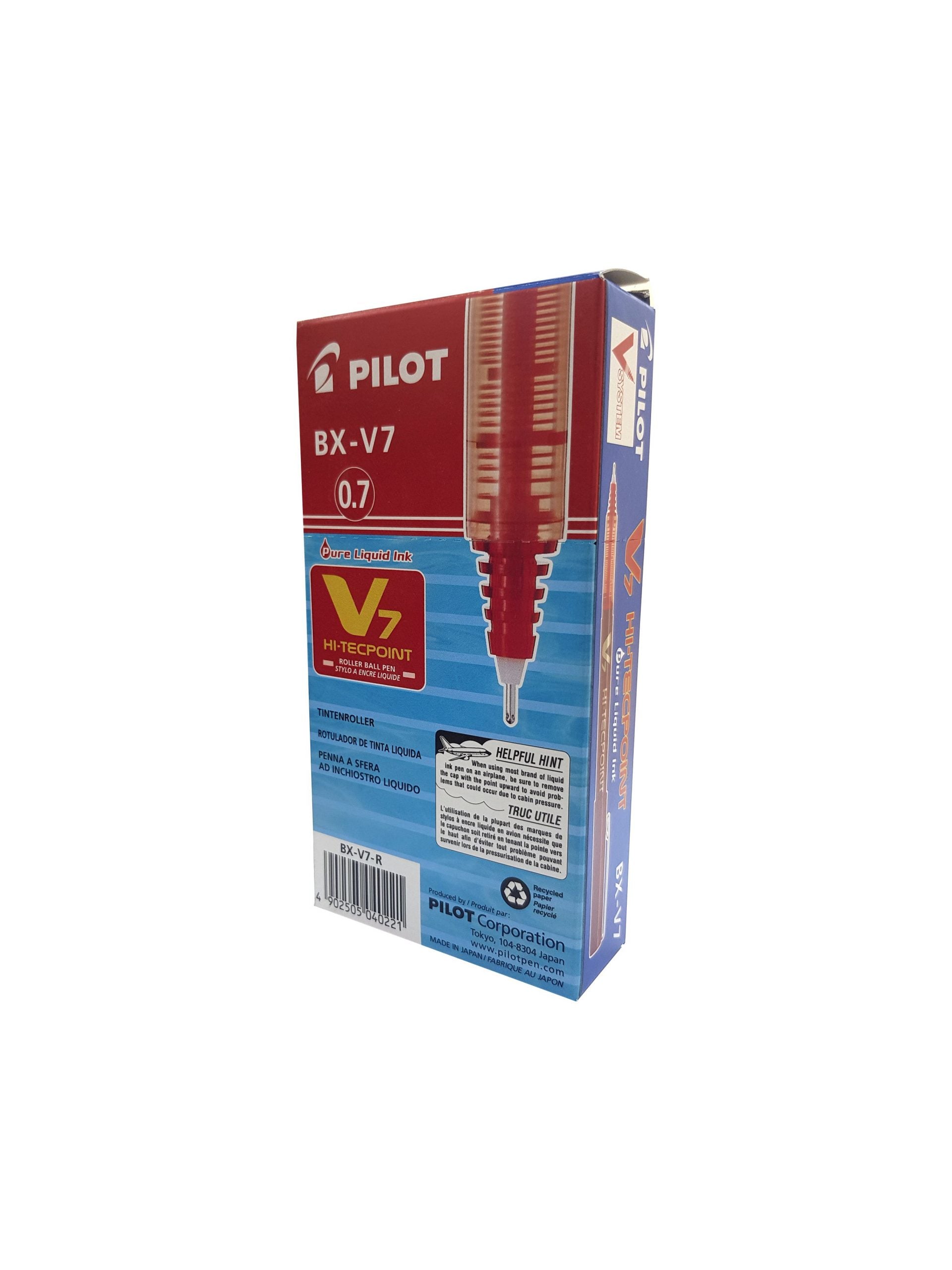 Pilot Hi-Tech V7 Red