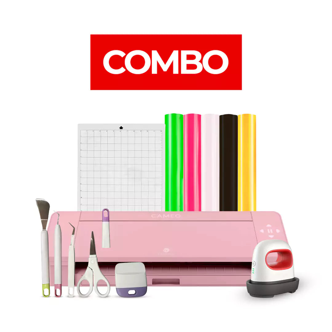 Cameo 4 12 Inch Complete Cutting Solution Combo - Pink