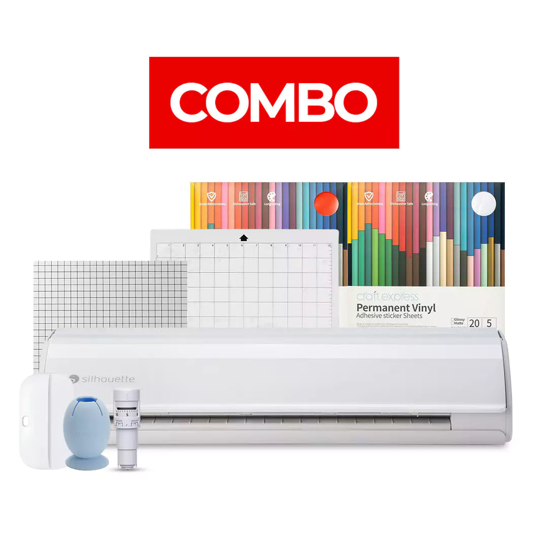 Silhouette Cameo 5 Crafting Bundle – Ultimate Vinyl Cutting & Weeding Kit