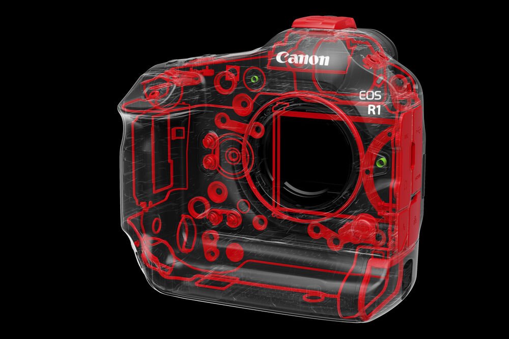 Canon EOS R1 Mirrorless Camera Body – 24MP Full - Frame Flagship with 6K RAW Video & 40fpsIT CareCamera
