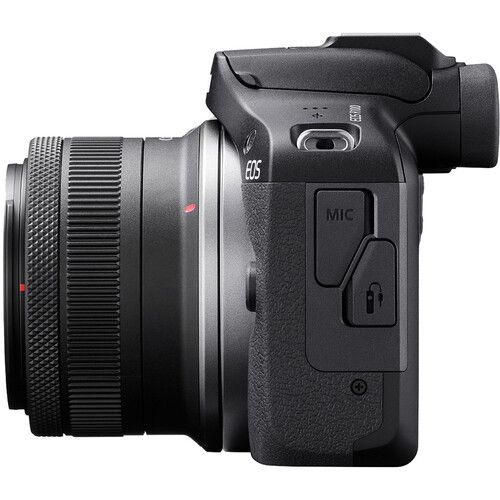Canon EOS R100 Mirrorless Camera with RF-S 18-45mm f/4.5-6.3 IS STM Lens - 24.2MP APS-C Kit | IT Care Kuwait