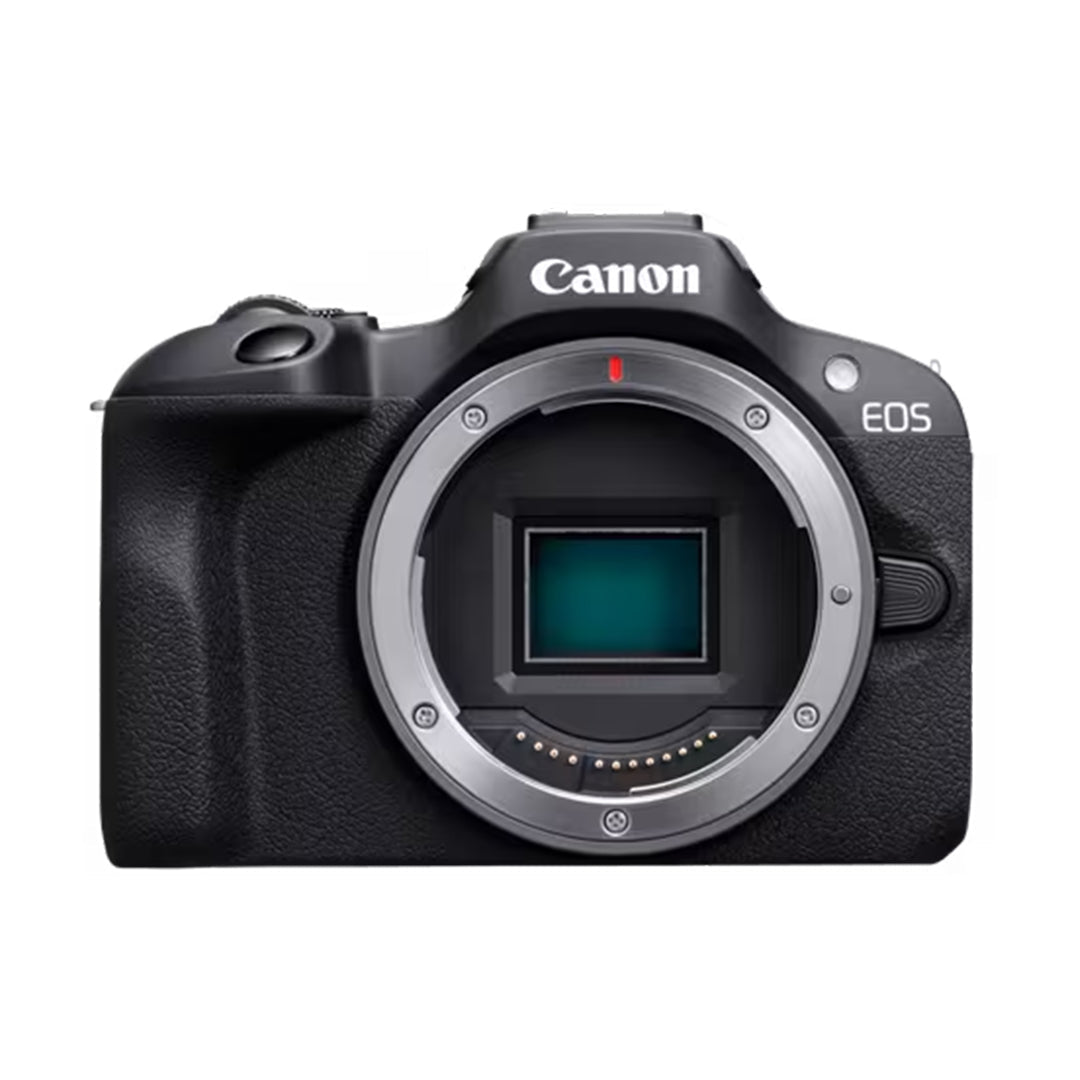 Canon EOS R100 Mirrorless Camera with RF - S 18–45mm F4.5–6.3 IS STM LensIT CareCamera
