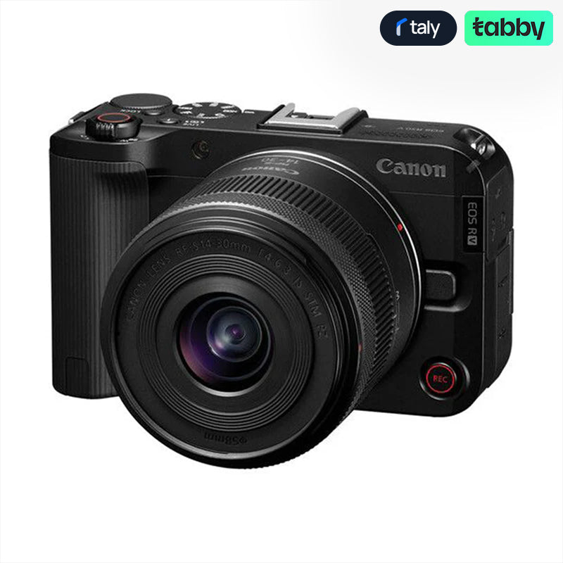Canon EOS R50 V Mirrorless Camera with RF-S 14-30mm f/4-6.3 IS STM PZ Lens – 4K Content Creator Kit | IT Care Kuwait