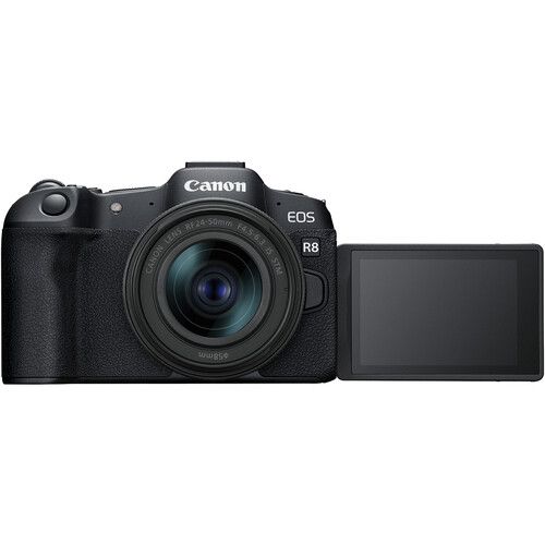 Canon EOS R8 Mirrorless Camera with RF 24-50mm f/4.5-6.3 IS STM Lens - Full-Frame 4K Creator Kit | IT Care Kuwait