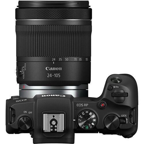 Canon EOS RP Mirrorless Camera with RF 24 - 105mm f/4 - 7.1 IS STM Lens – 26.2MP Full - Frame Camera KitIT CareCamera