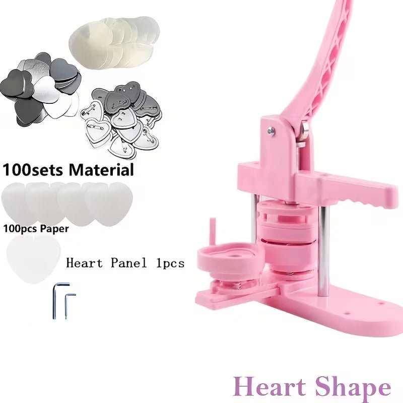 Canon PIXMA G3430 Ink Tank Printer Combo with JoJo Photo Paper & Heart Badge Maker KitIT CareInk Tank Printers