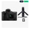 Canon PowerShot V1 Premium Vlogger Kit - 4K Compact Camera with Tripod Grip & 128GB Memory Card | IT Care Kuwait