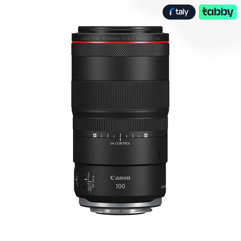 Canon RF 100mm f/2.8L Macro IS USM Lens – Professional 1.4x Macro Telephoto Lens | IT Care Kuwait