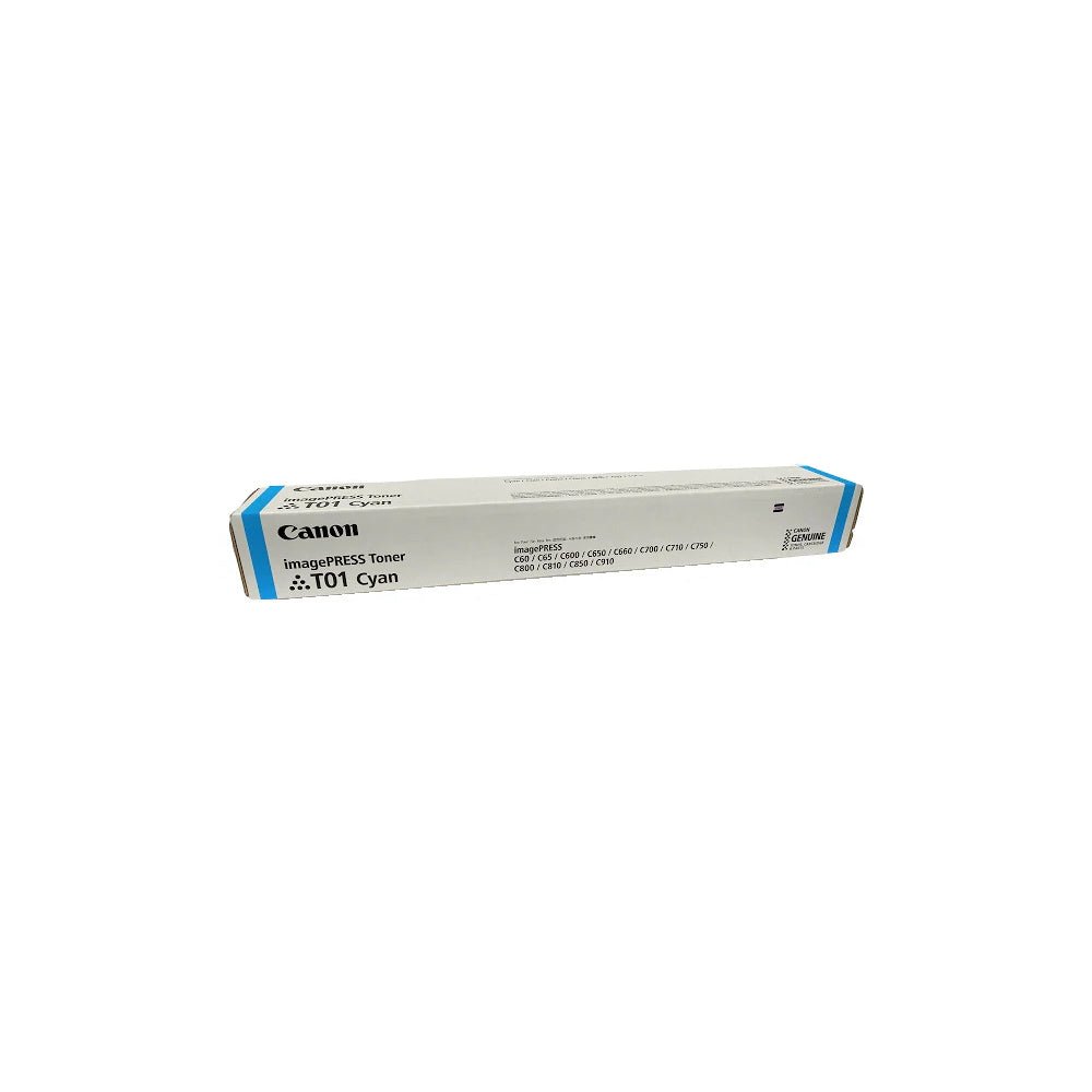 Canon T01 Original Toner Cartridge - Cyan | IT Care Kuwait