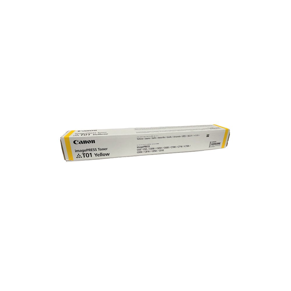 Canon T01 Original Toner Cartridge - Yellow | IT Care Kuwait