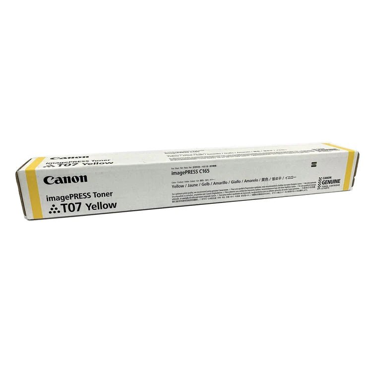 Canon T07 Original Toner Cartridge - Yellow | IT Care Kuwait