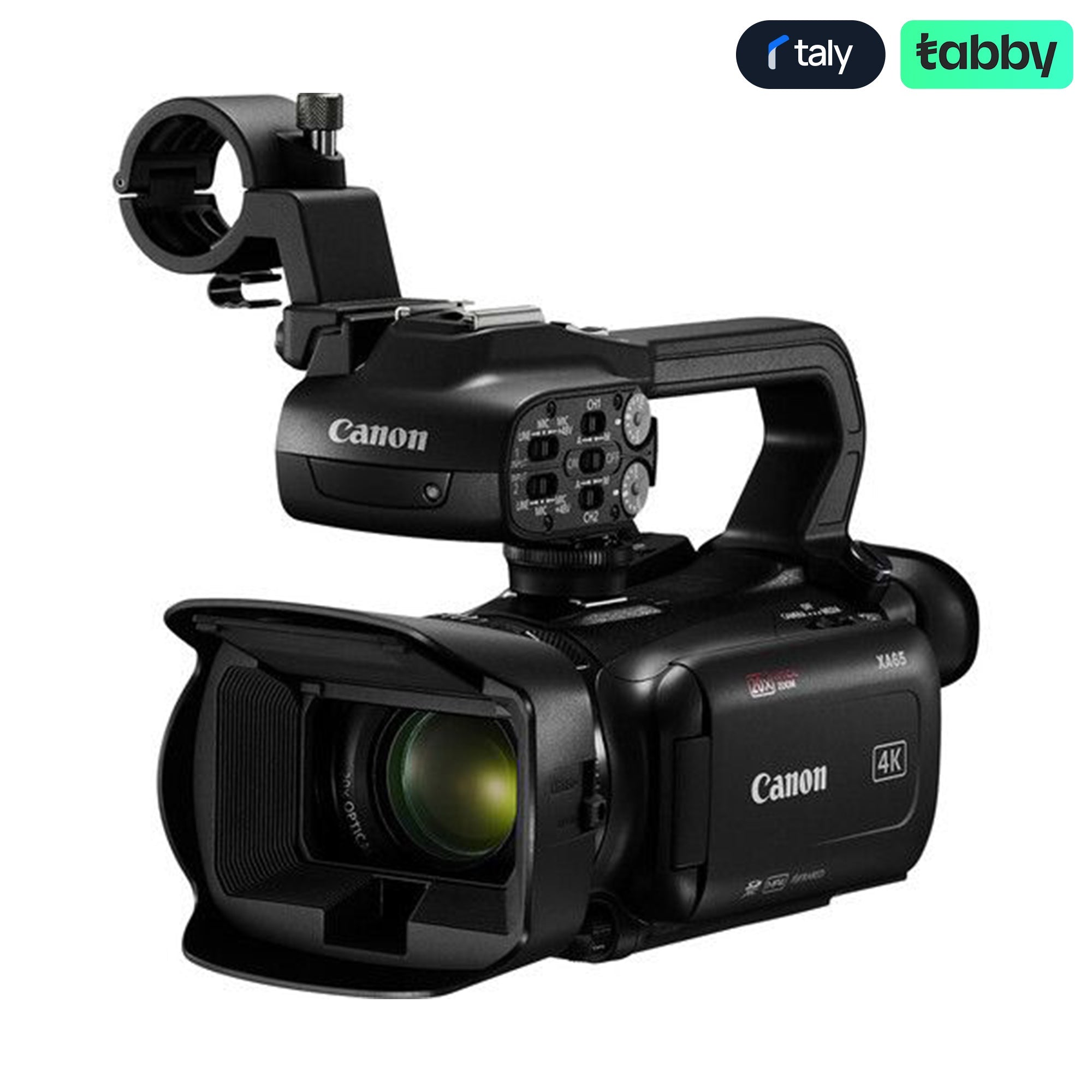 Canon XA65 Professional UHD 4K Camcorder - 20x Optical Zoom with 3G-SDI & Dual XLR Audio | IT Care Kuwait