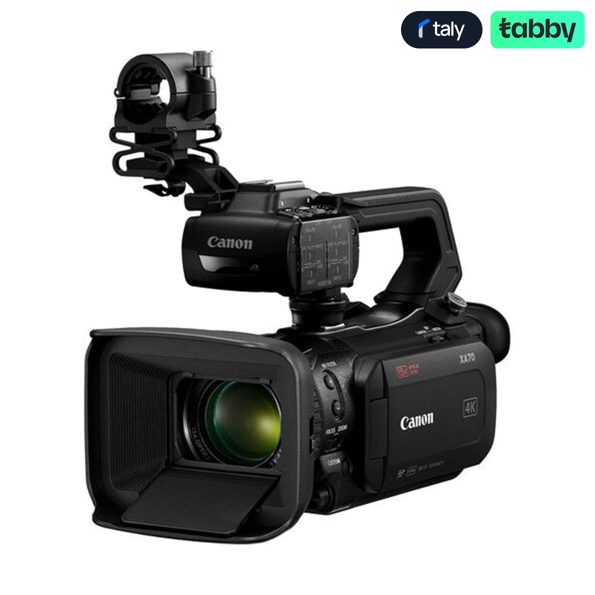 Canon XA70 UHD 4K Professional Camcorder - 1" Sensor with Dual Pixel Autofocus & 15x Zoom | IT Care Kuwait