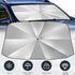 Car Sunshade Umbrella – 143cm x 84cm/ Foldable Windshield ShadeIT CareCar Sunshades