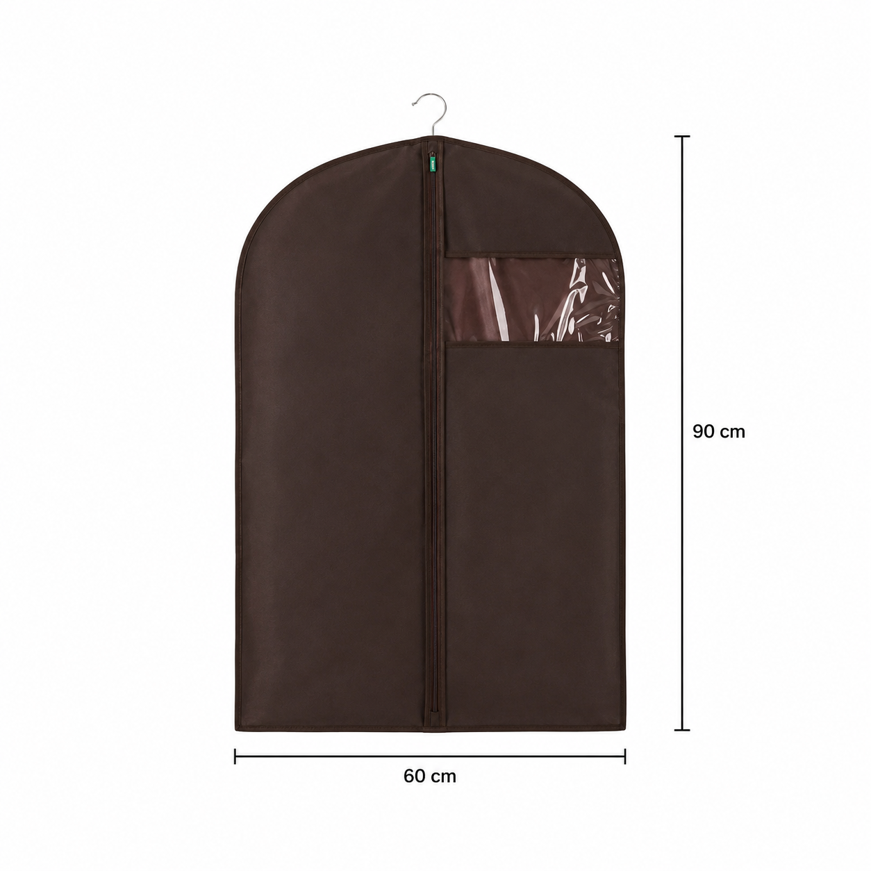 Dress Bag Cover 60x90cm Royal Dark Brown | IT Care Kuwait