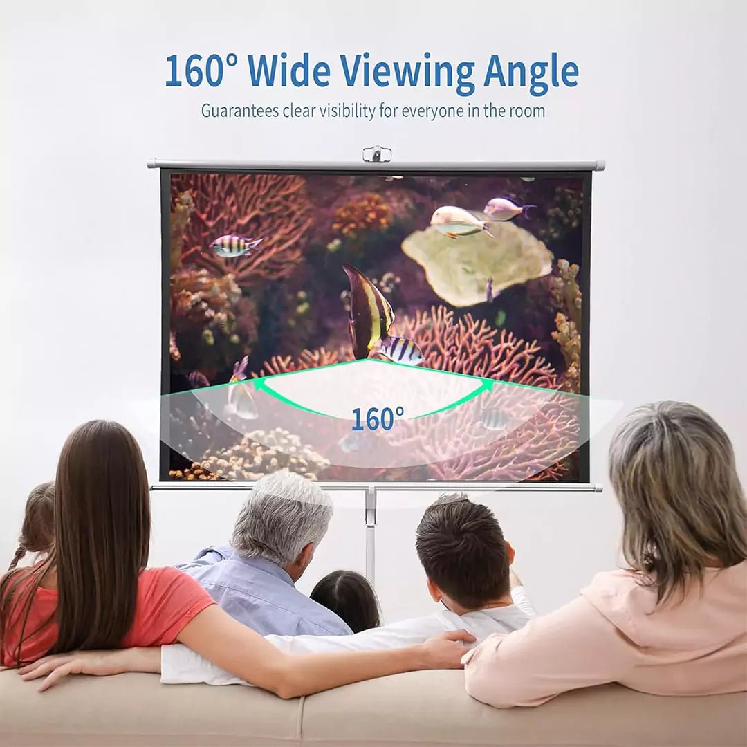 Cinema - Style Projector Screen – 100 Inch / 16:9 / White MatteIT CareProjector Screens