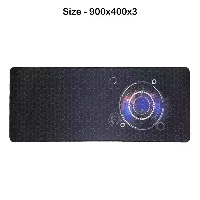 Abstract Circle Gaming Mouse Pad 900x400x3mm