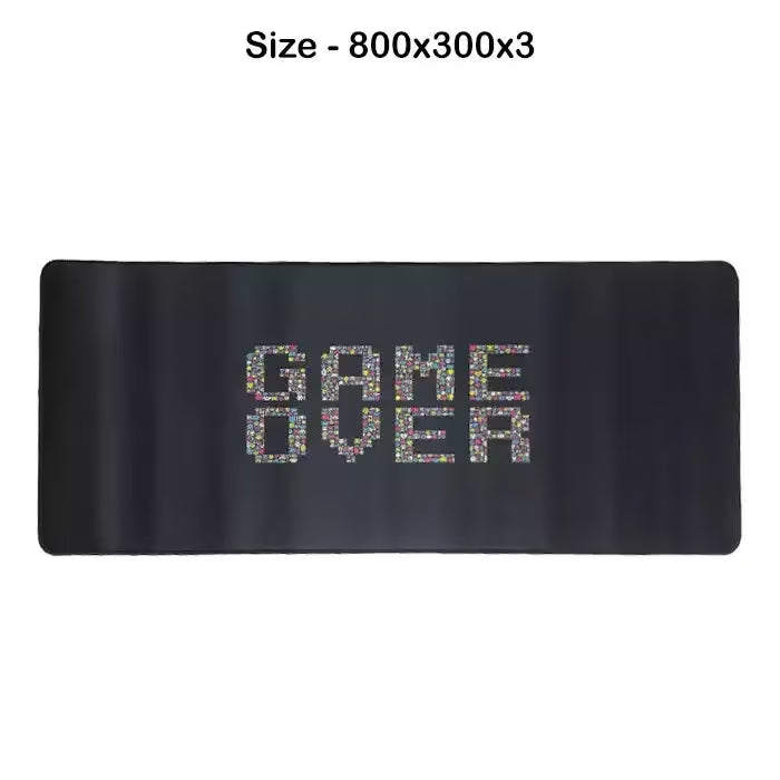 Game Over Extended Gaming Mouse Pad 800x300x3mm