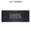 Game Over XXL Gaming Mouse Pad 1200×600×3mm