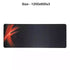 Black and Red Extended Gaming Mouse Pad 1200x600x3mm