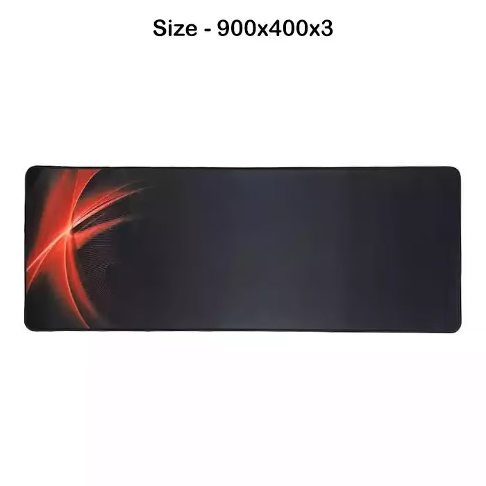 Black and Red Extended Gaming Mouse Pad 900x400x3mm | IT Care Kuwait