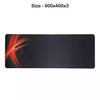 Black and Red Extended Gaming Mouse Pad 900x400x3mm | IT Care Kuwait