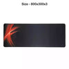 Black and Red Gaming Mouse Pad 800x300x3mm | IT Care Kuwait