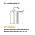 Craft Express 600ml Tumbler Heating Element for Elite Pro/Pro Max Tumbler PressIT CareTumbler Heating Element
